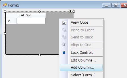 Select Add Column